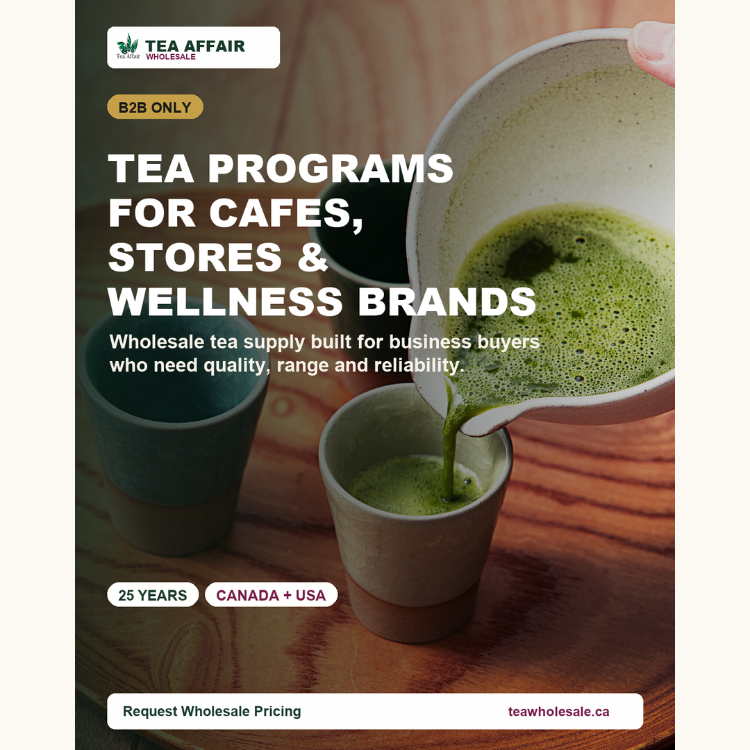 Tea Affair Facebook ad: Create a premium tea program your customers will…