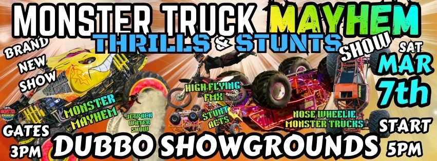 Monster Truck Promotions Australia Facebook ad