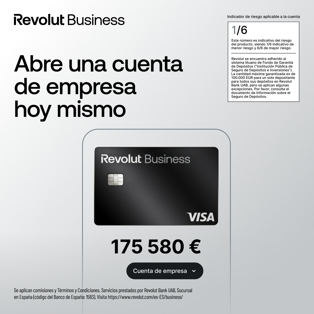 Revolut Business Facebook ad