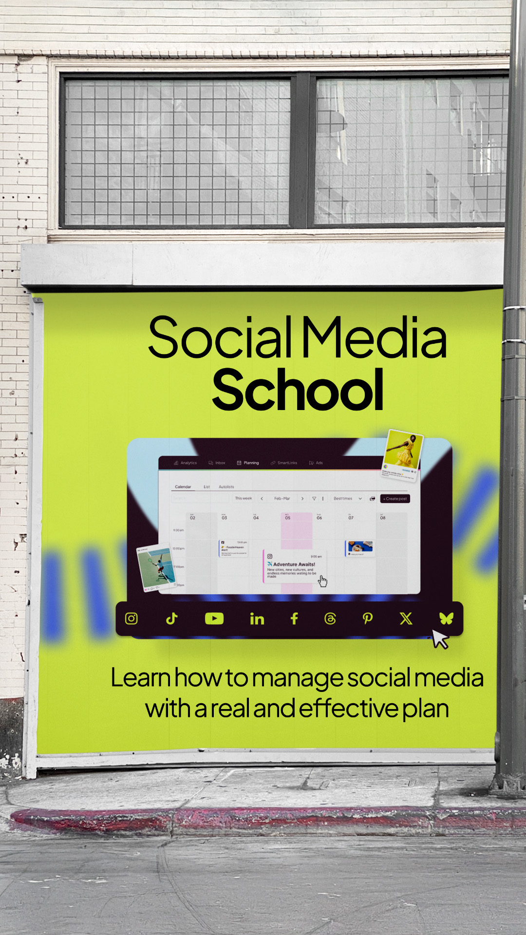 Metricool Facebook ad
