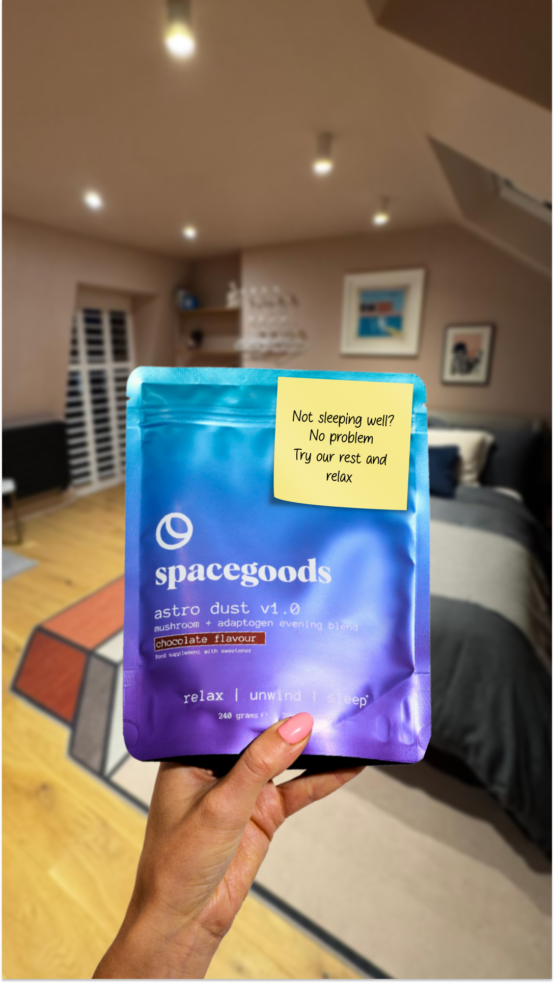 Spacegoods Facebook ad