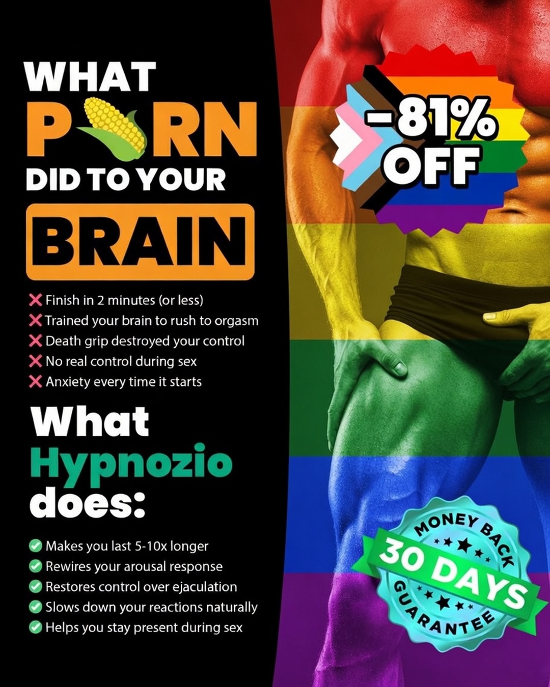 Hypnozio: power of hypnotherapy Facebook ad