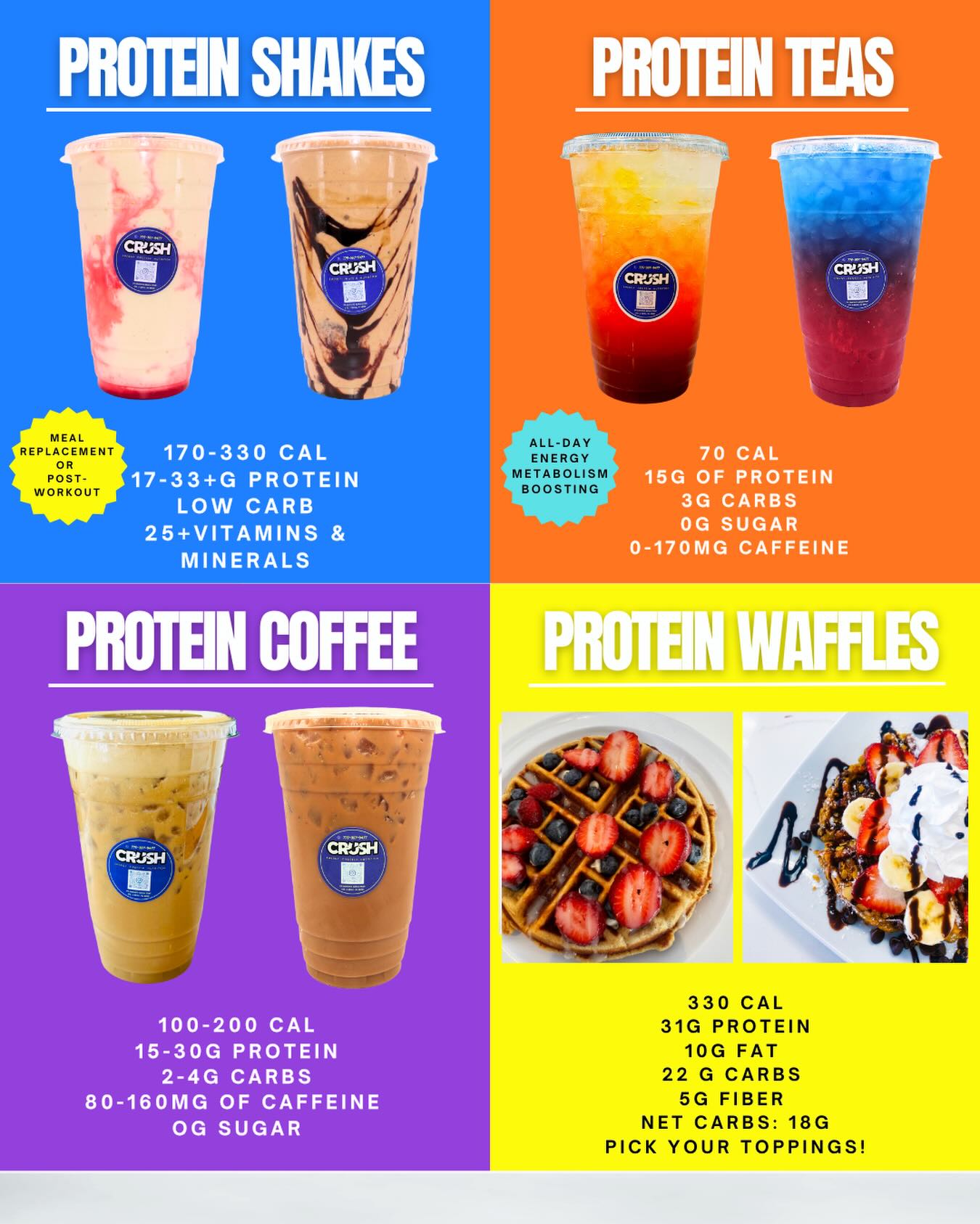 crushnutritionreno Facebook ad: Got Protein? Ohhh we got the PROTEIN!