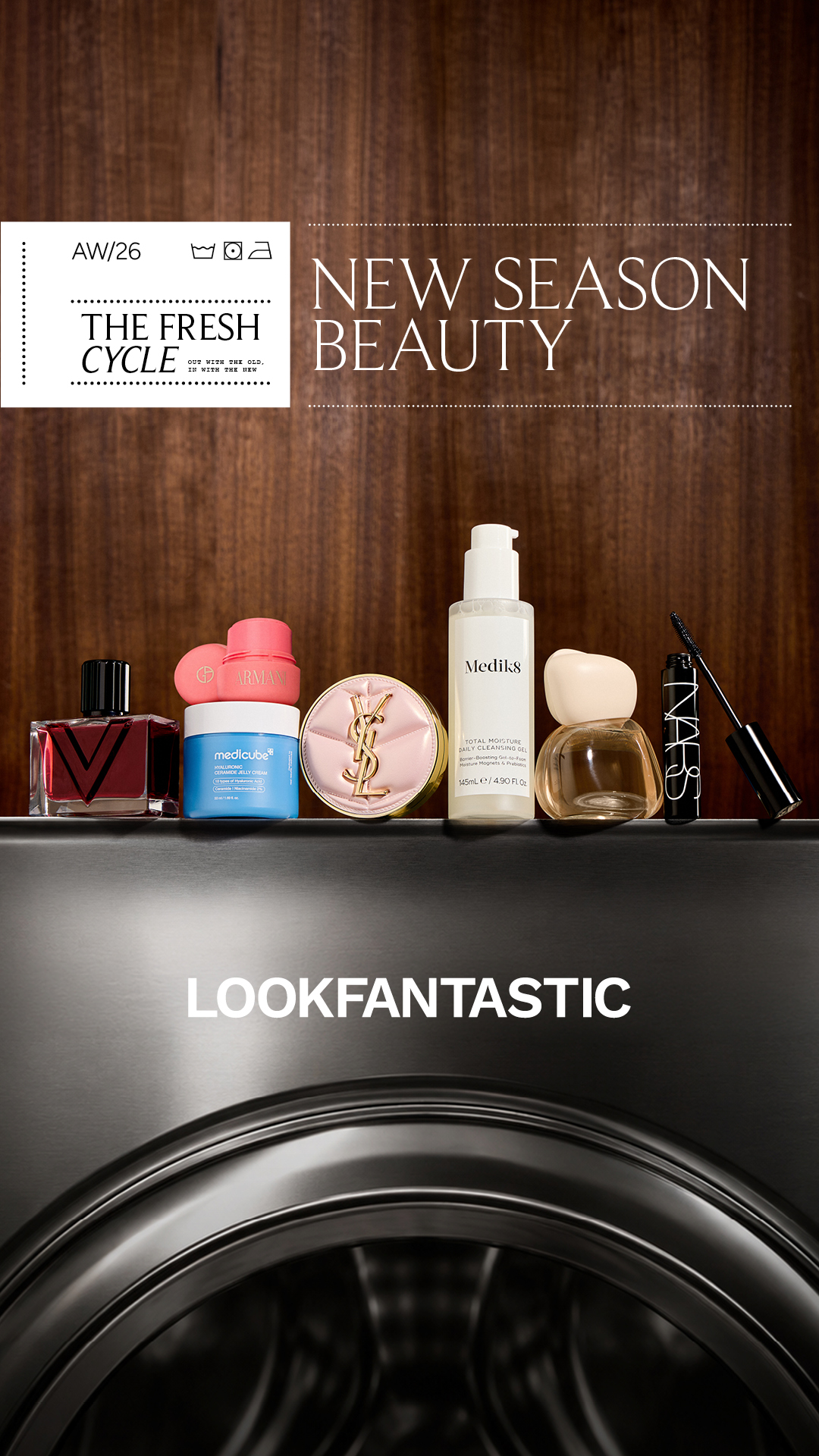 LOOKFANTASTIC Facebook ad: New Season Beauty