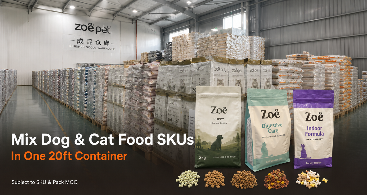 Zoë Pet Food Facebook ad from Jul 14, 2026