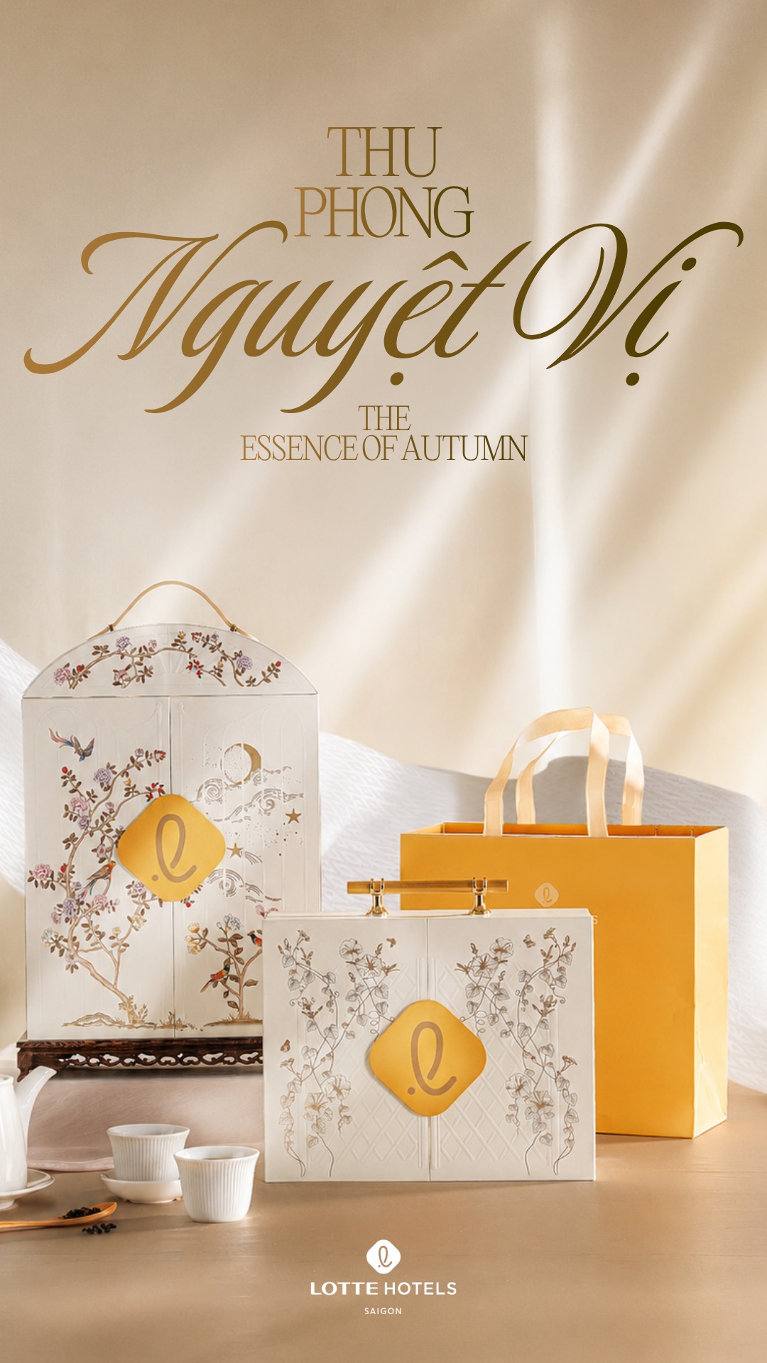 LOTTE HOTEL SAIGON Facebook ad: The Essence of Autumn, Tinh hoa mùa thu…