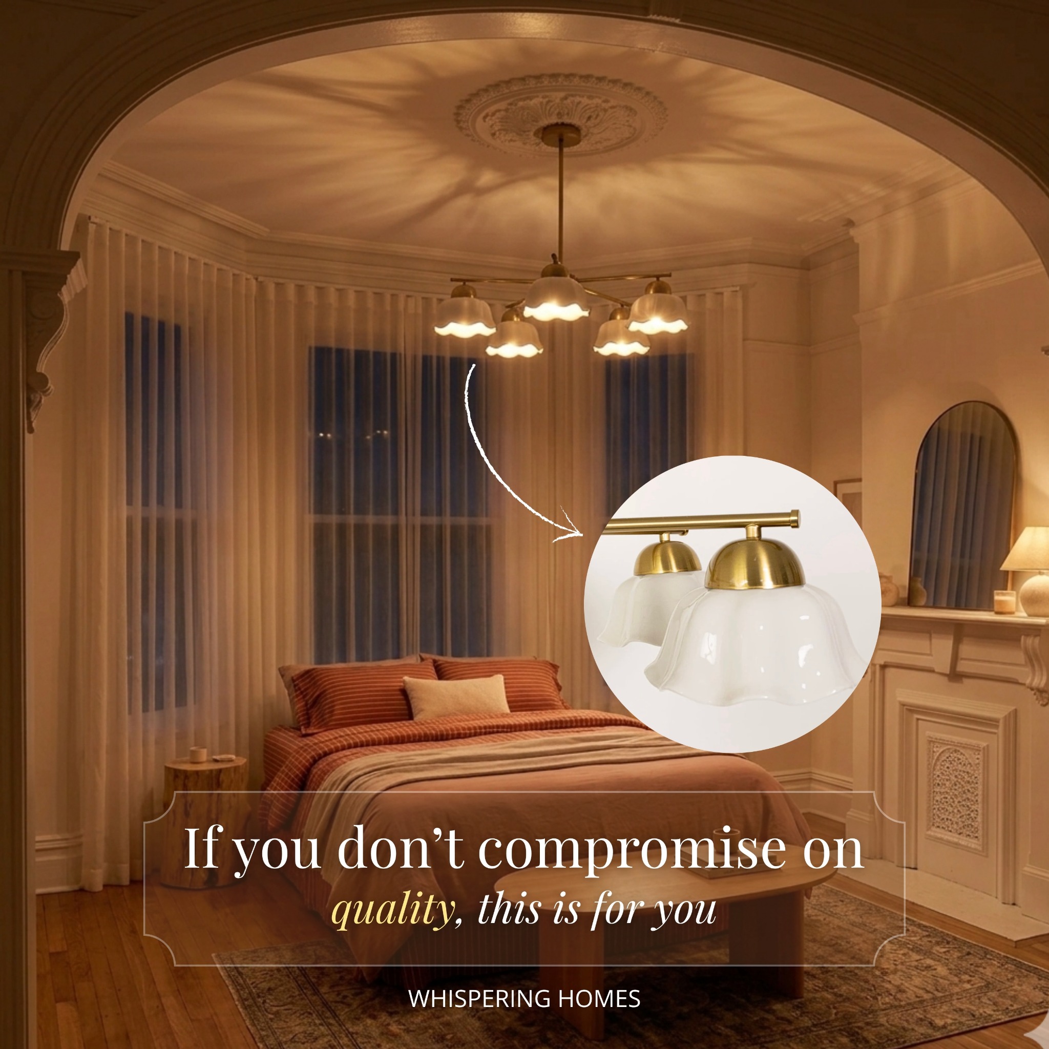 WhisperingHomes Facebook ad