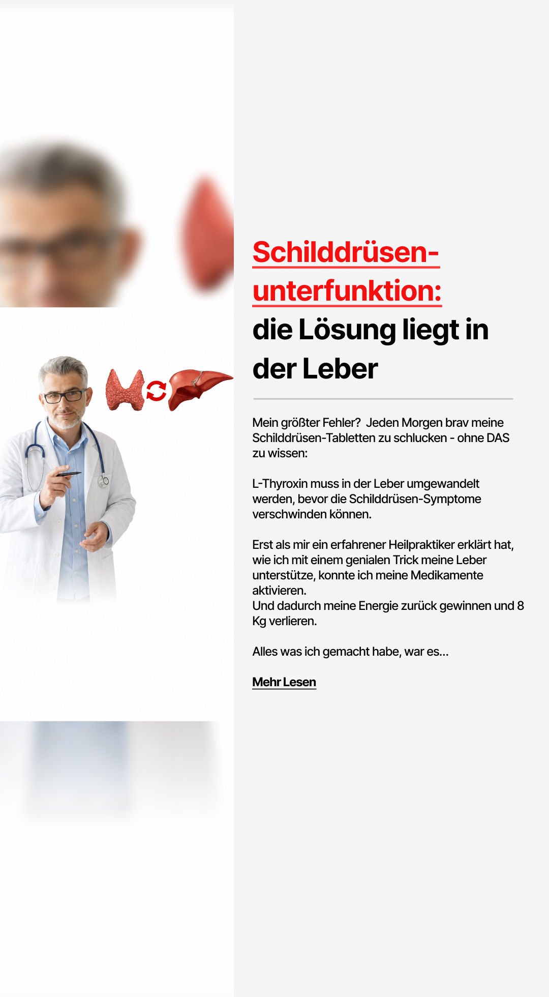 Mission Schilddrüse Facebook ad