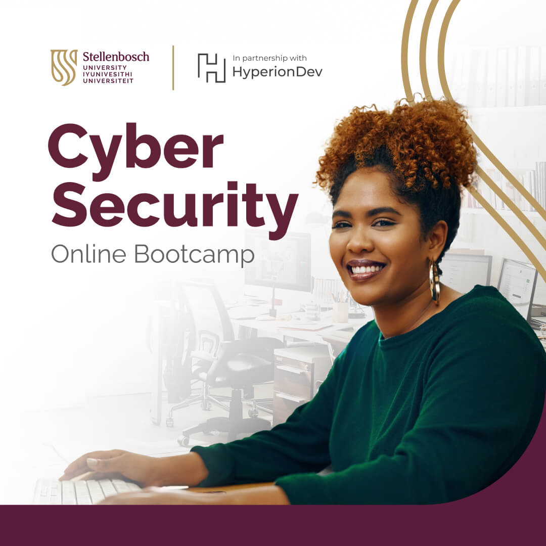 HyperionDev Facebook ad: Cybersecurity Bootcamp