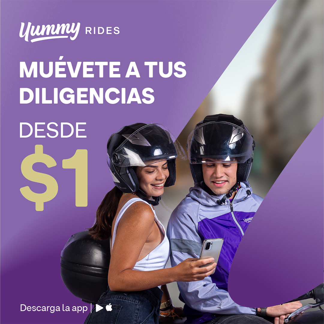 yummy.vzla Facebook ad: Tu primer viaje es GRATIS.