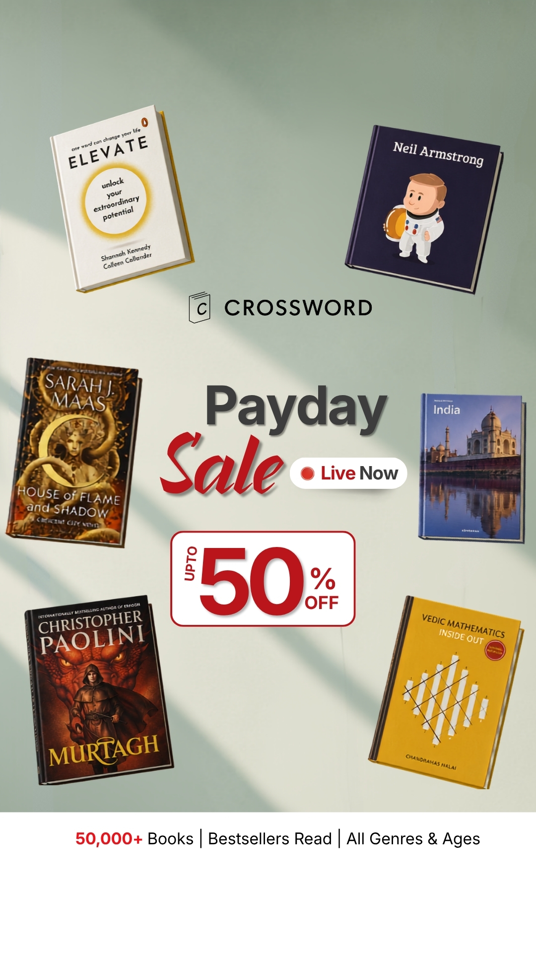 Crossword Bookstores Facebook ad