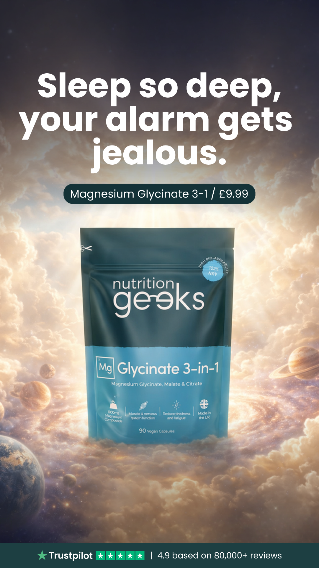 Nutrition Geeks Facebook ad