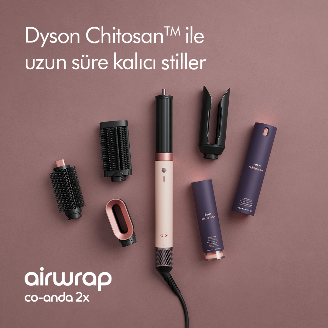 Dyson Facebook ad: Dyson Airwrap Co-anda 2x saç şekillendirme ve kurutma…