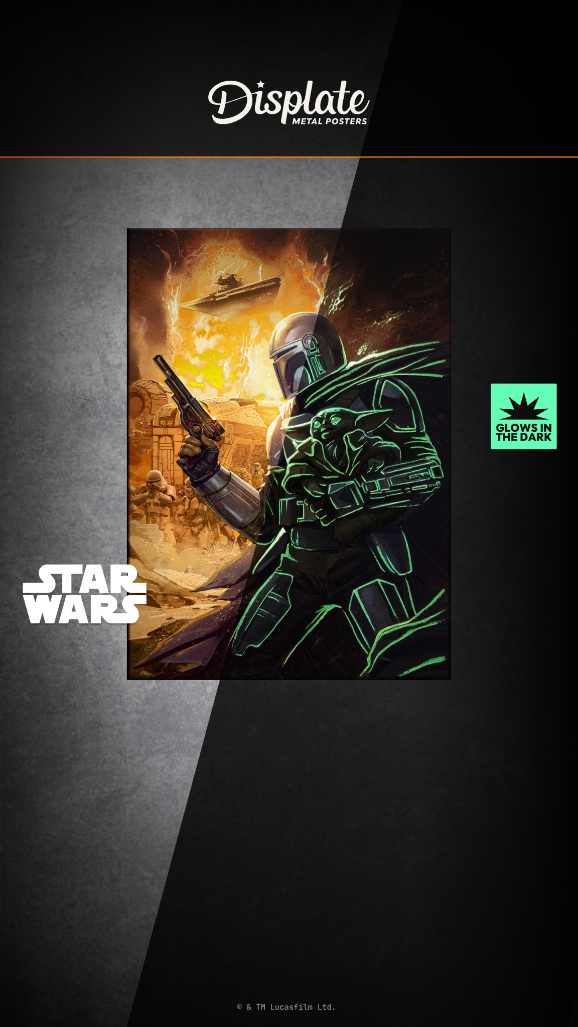 Displate Facebook ad
