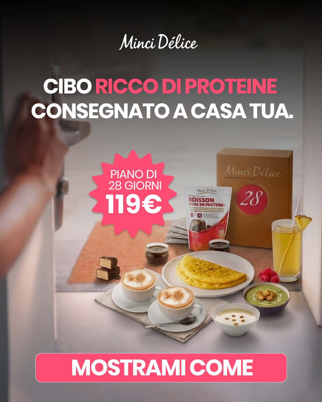 MinciDélice Italia Facebook ad
