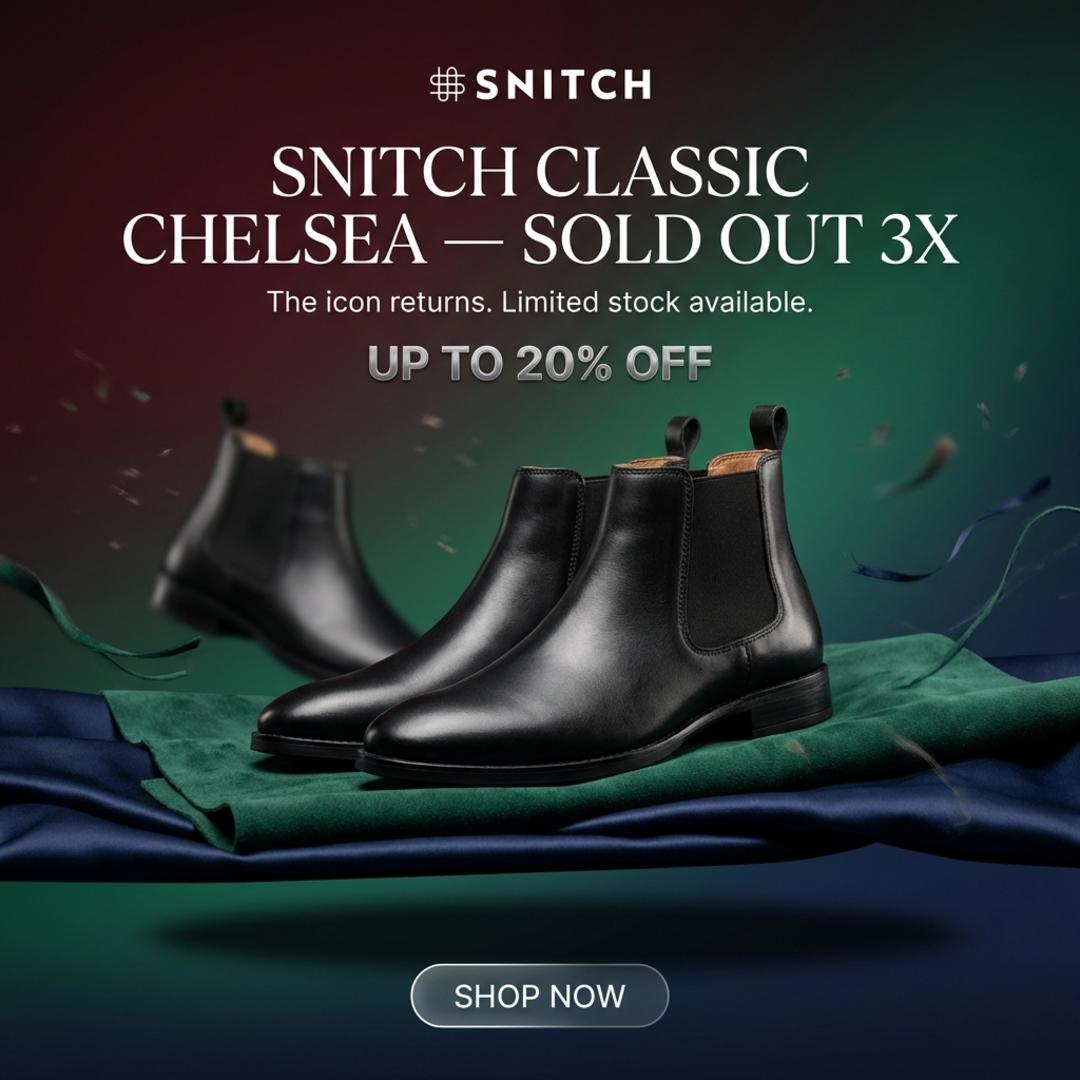 Snitch Facebook ad