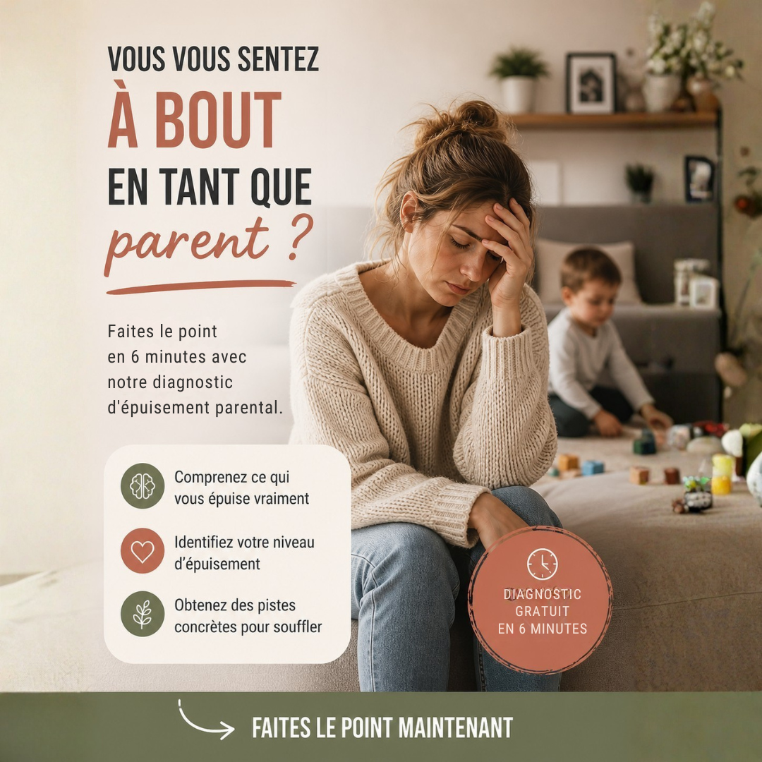 Karen Nagy - Coach Burnout Parental Facebook ad: Faites le diagnostic (6 minutes)