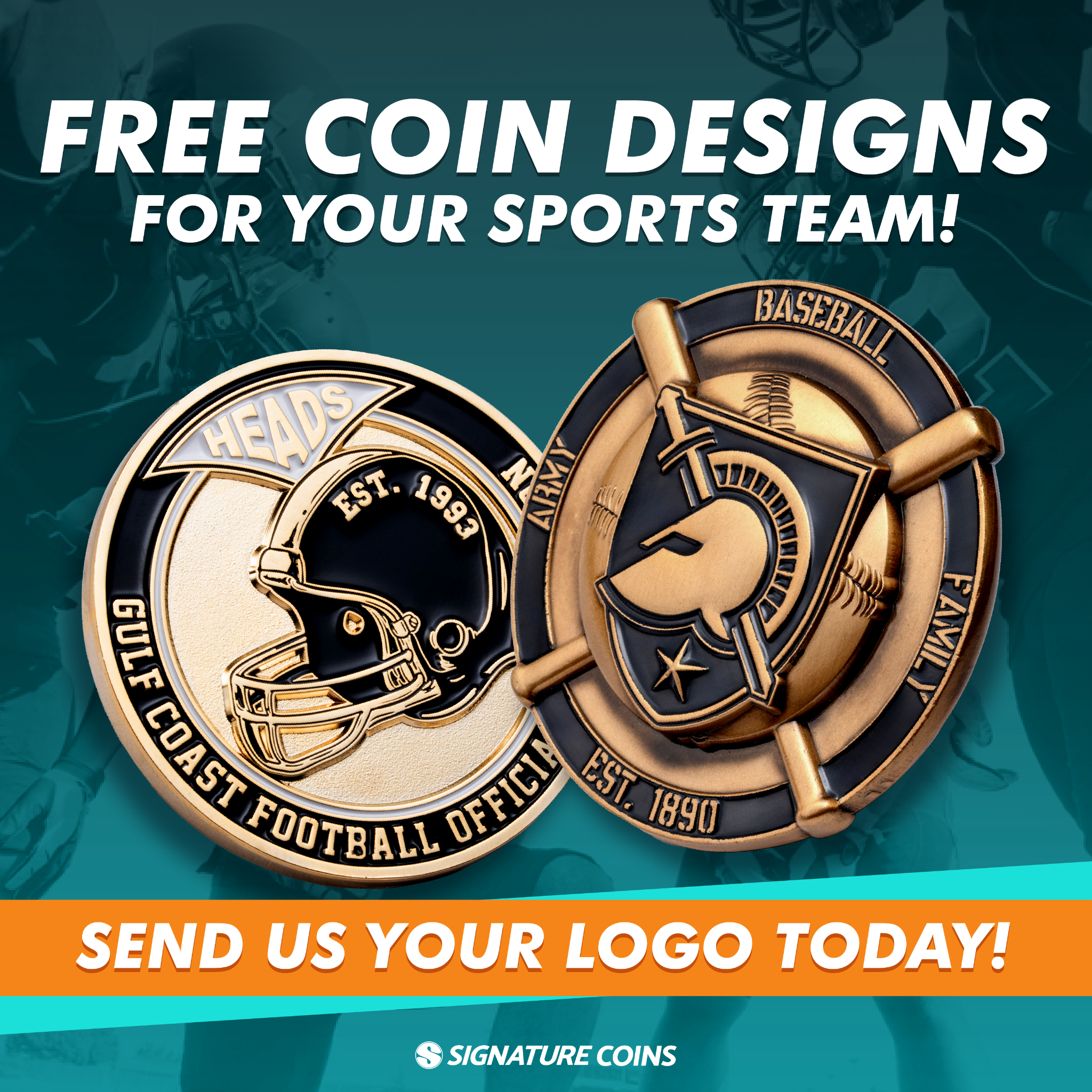 Signature Coins Facebook ad