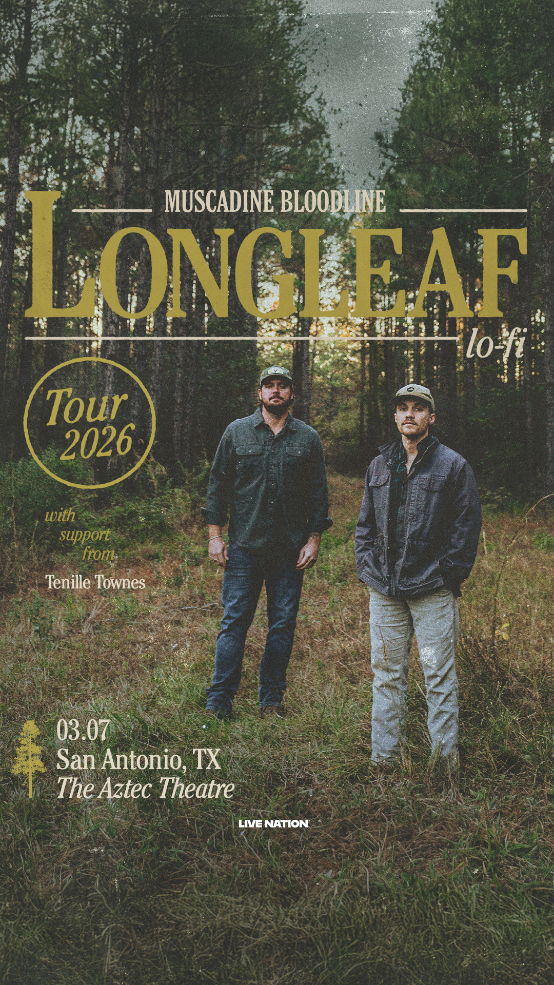 Muscadine Bloodline Facebook ad from Feb 20, 2026