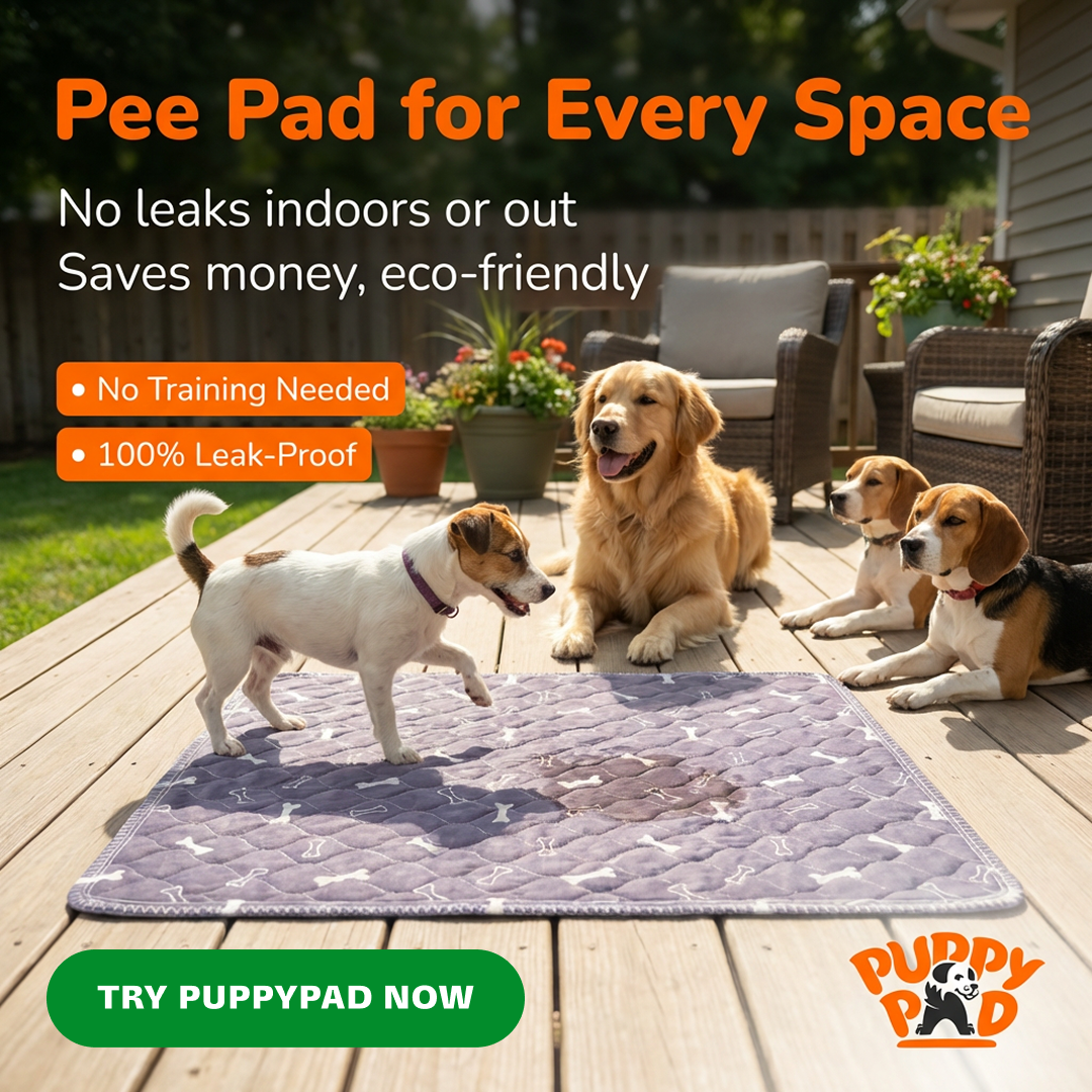 PuppyPad Facebook ad