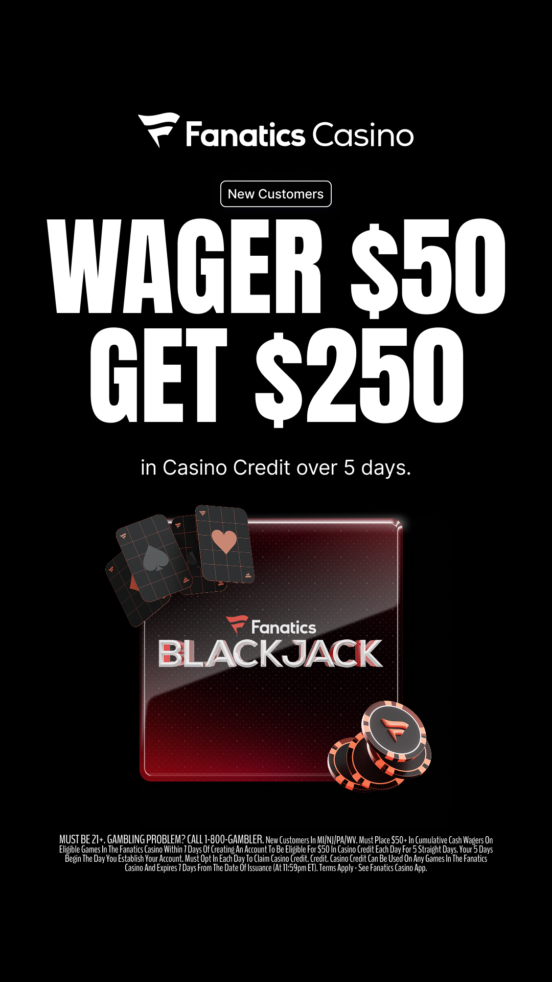 Fanatics Casino Facebook ad
