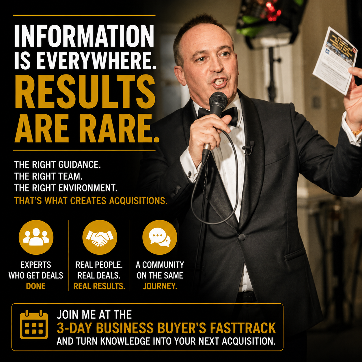 The Dealmaker's Academy Facebook ad