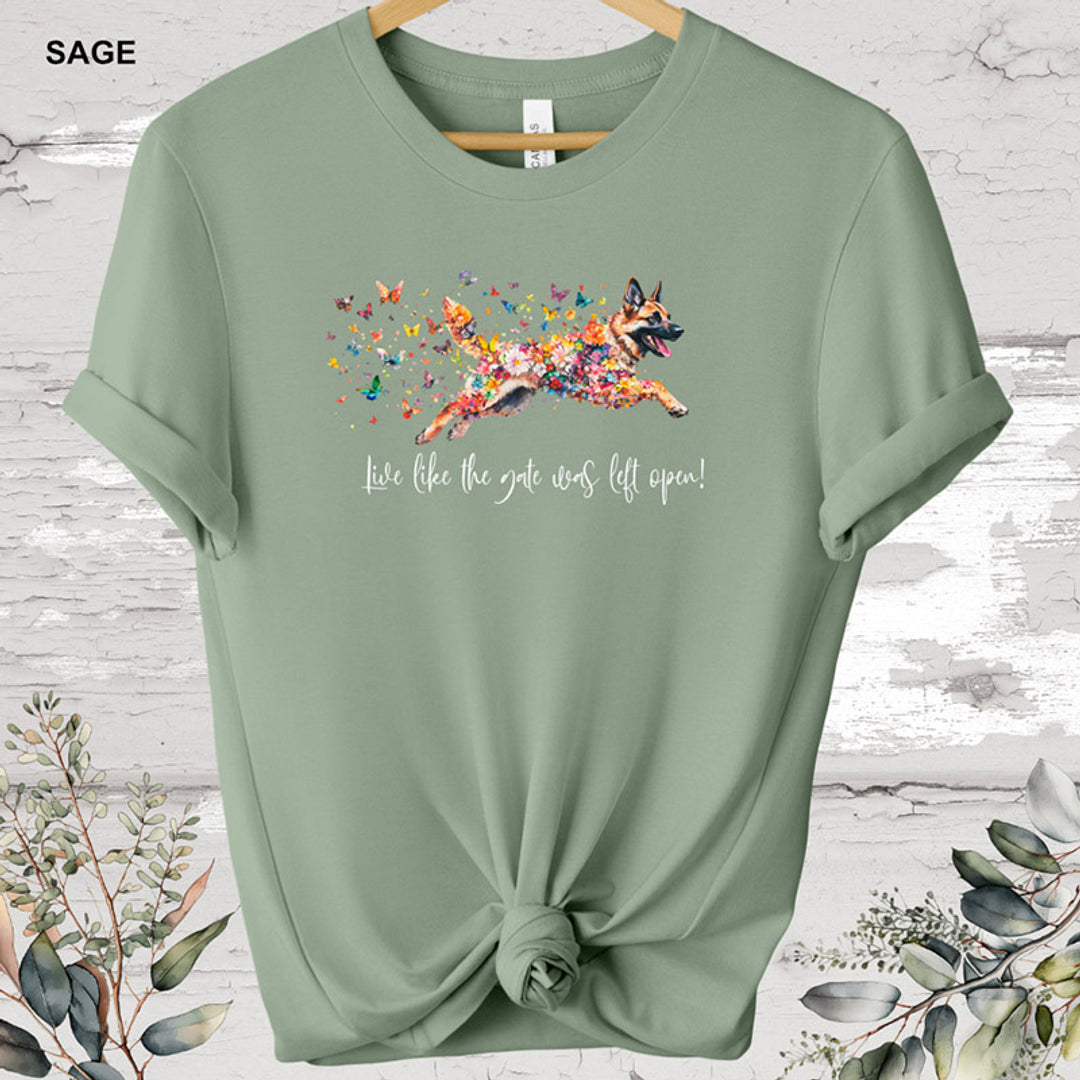 Whimsy & Wonder Facebook ad: Live like the gate was left open