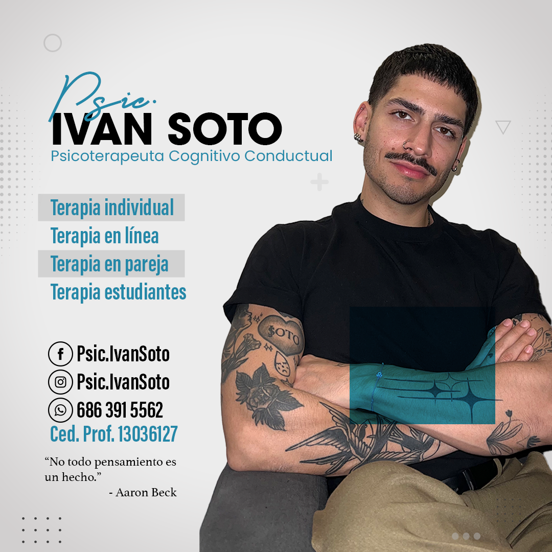 Psic. Ivan Soto Facebook ad: A veces no es que estés mal…