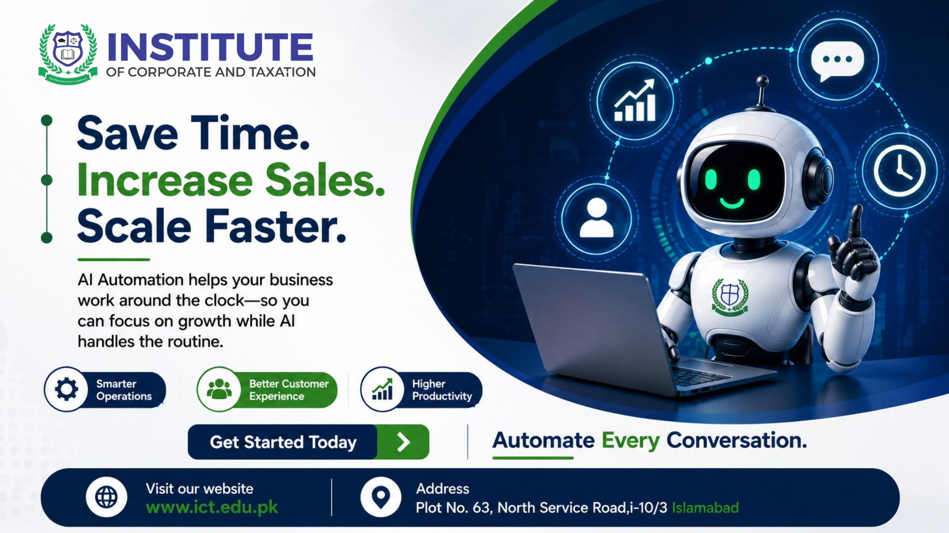 Institute of Corporate and Taxation of Pakistan Facebook ad