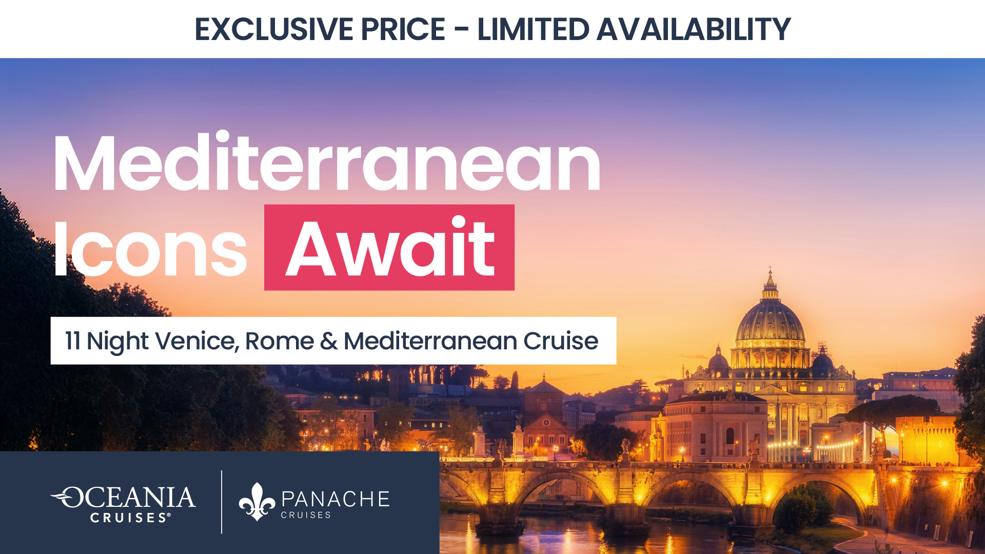 Panache Cruises Facebook ad