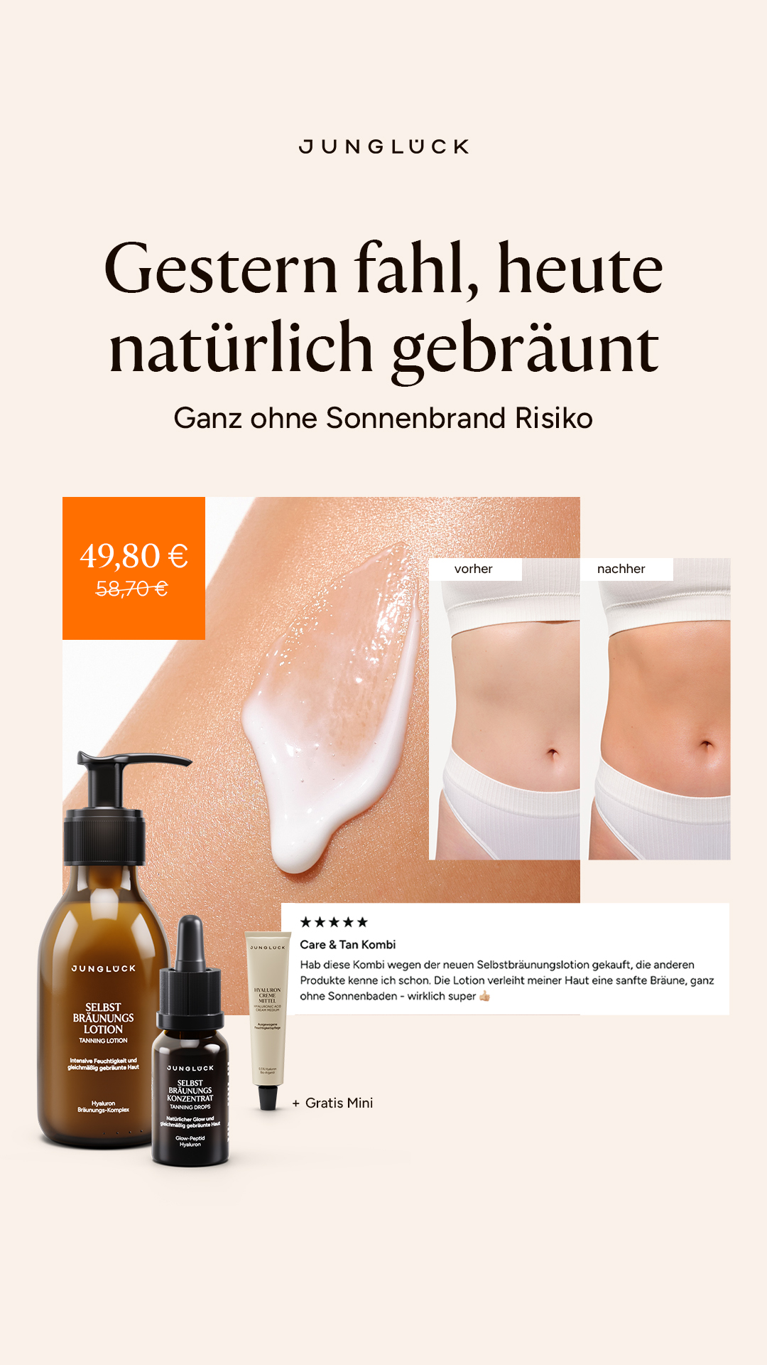 Junglück Facebook ad