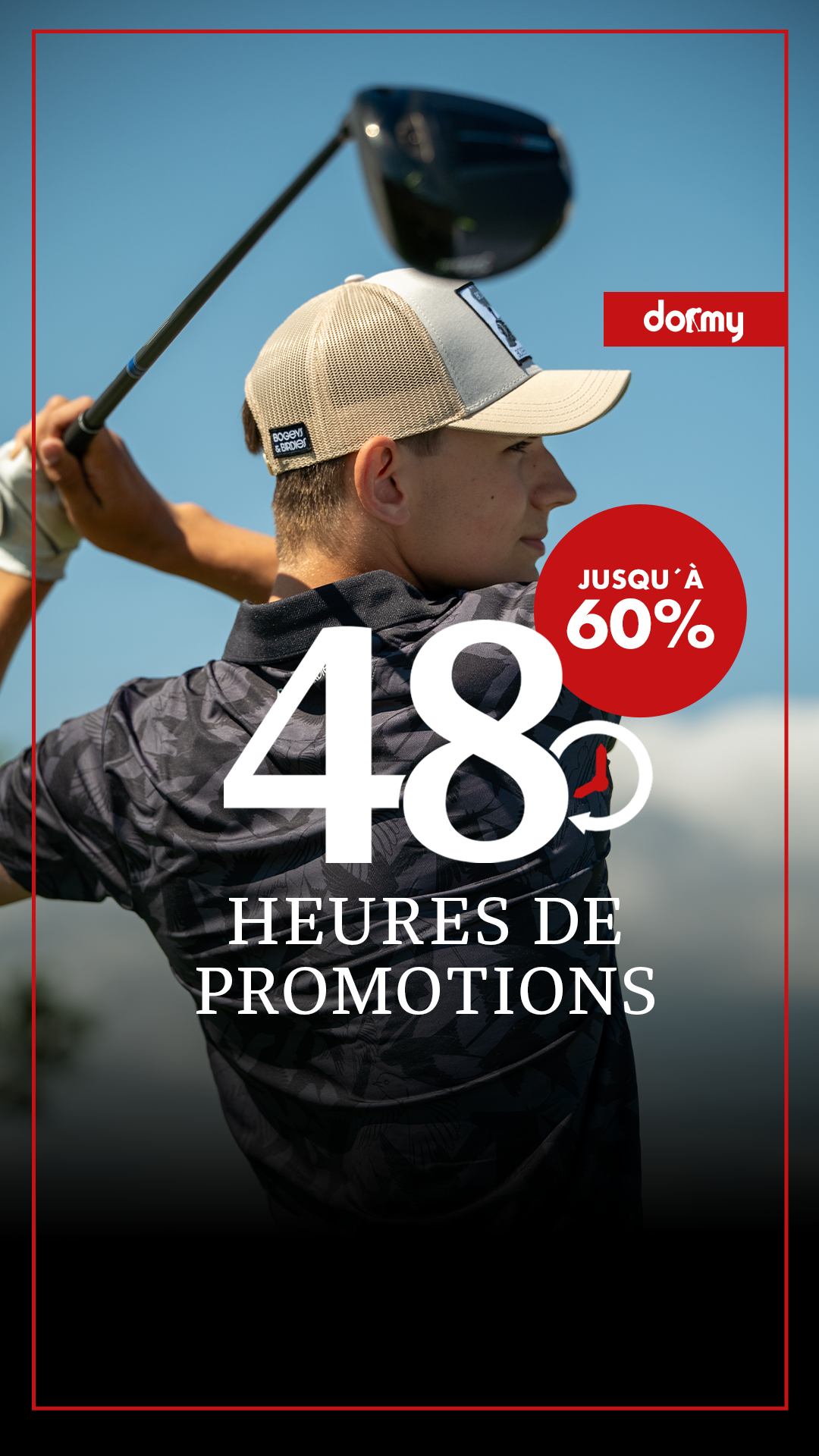 Dormy Golf Facebook ad