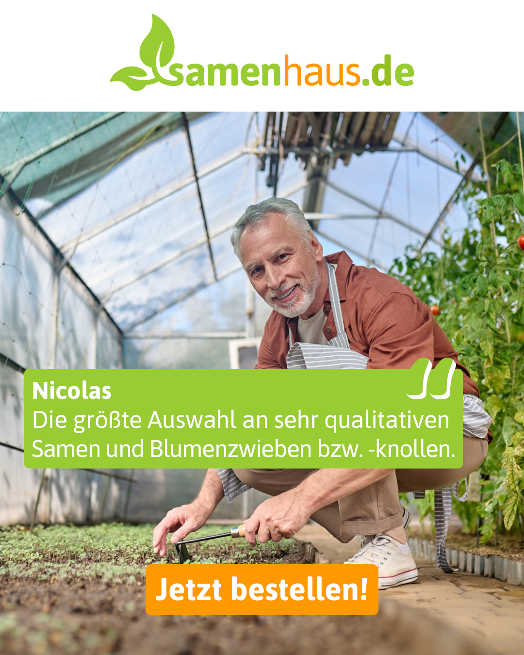 Samenhaus Müller Facebook ad