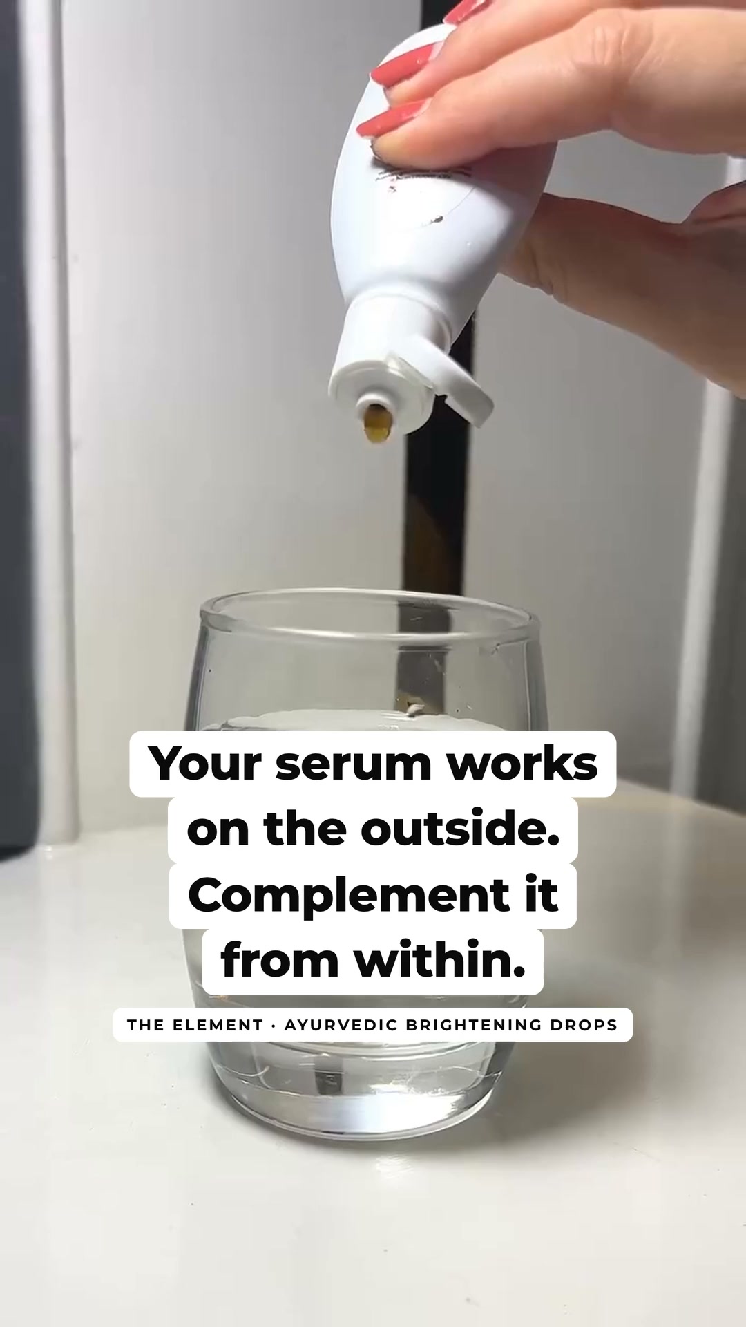 The Element Facebook ad: Already Using a Serum?