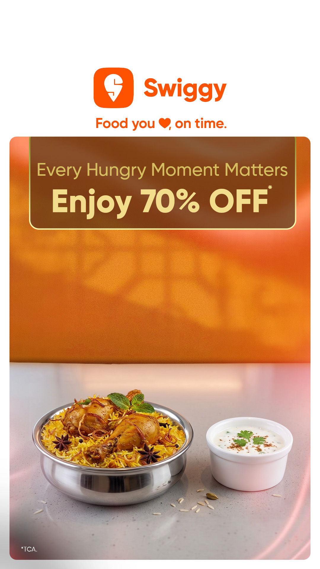 Swiggy Facebook ad