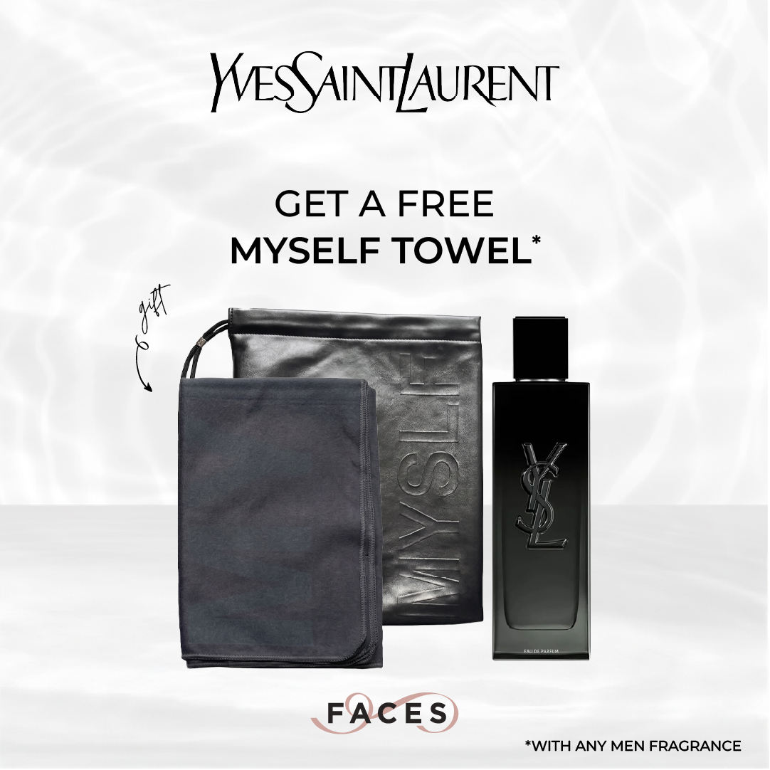 Faces Beauty Lebanon Facebook ad: FREE MYSELF Towel