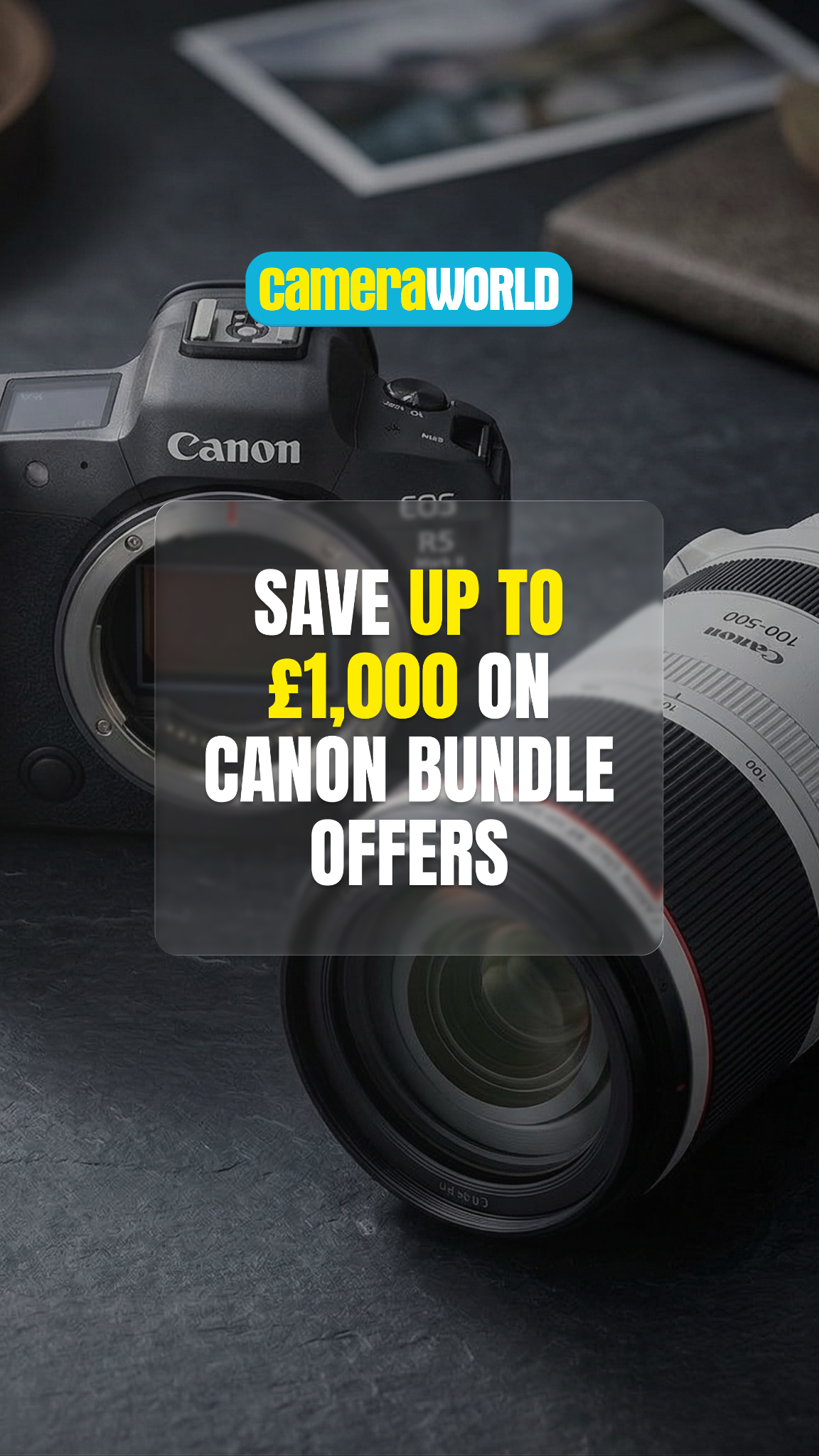 CameraWorld Facebook ad