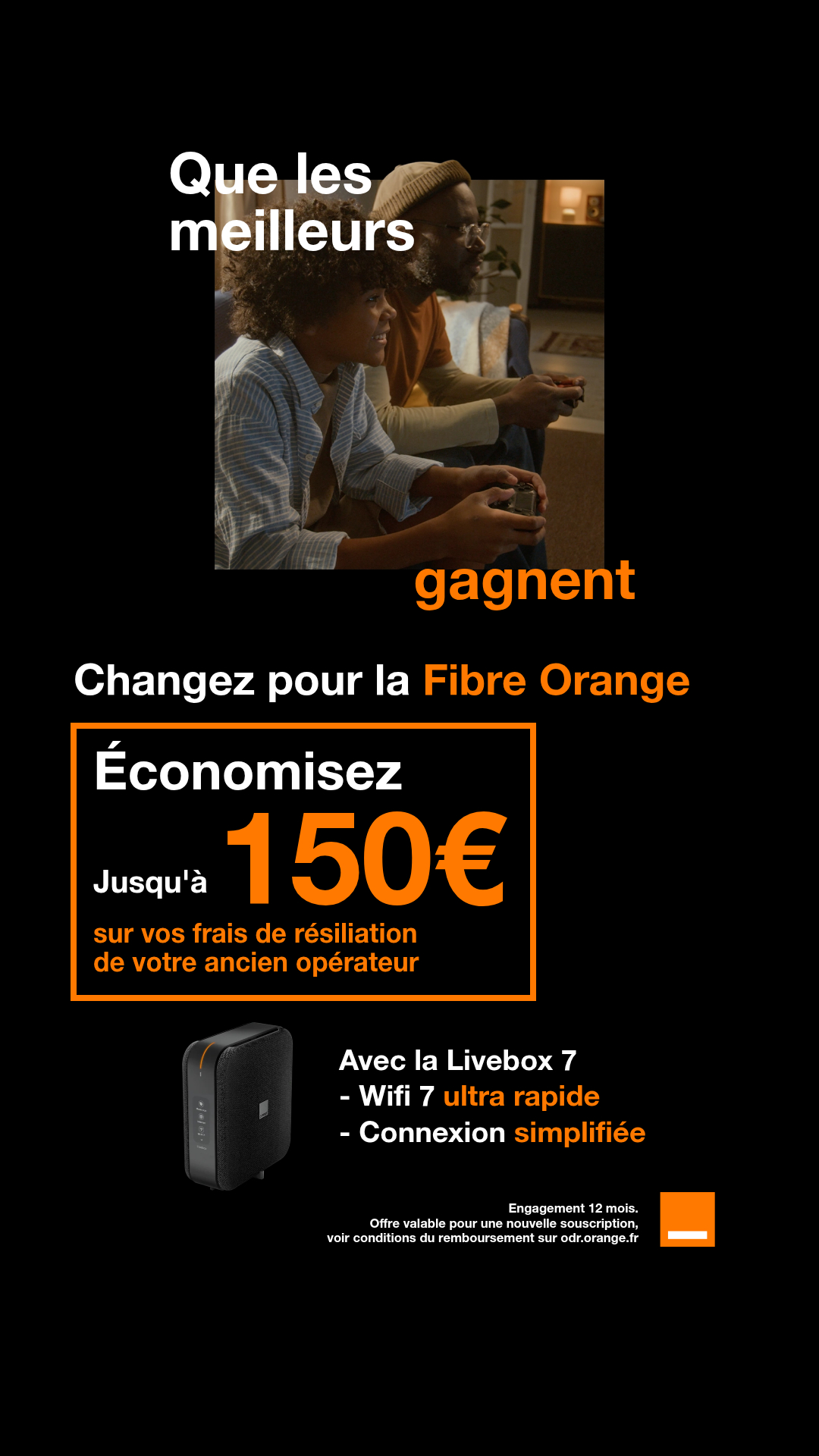 Orange Facebook ad
