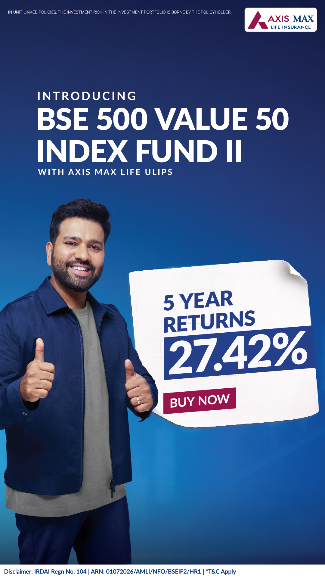 Axis Max Life Insurance Facebook ad