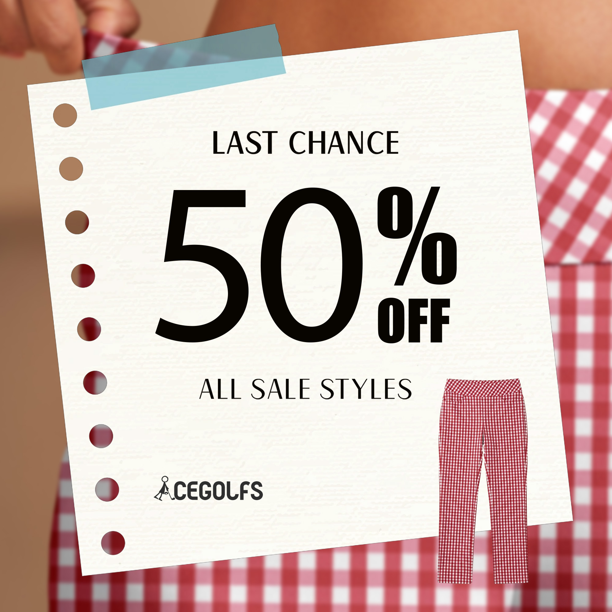 Acegolfs Fashion Facebook ad