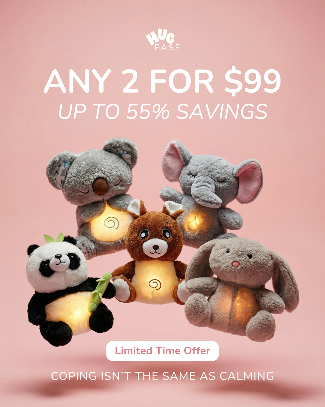 Hug Ease Facebook ad