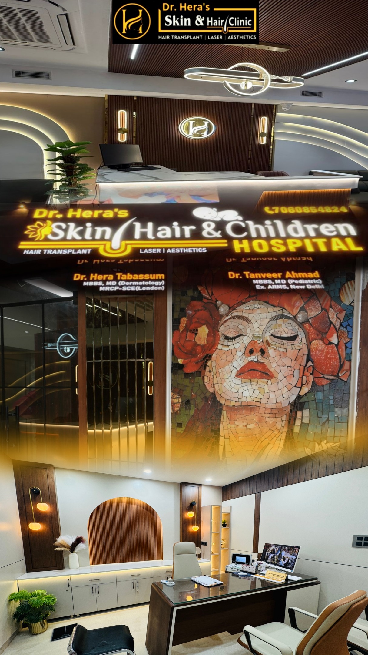 Dr. Hera’s Skin & Hair Clinic - Dermatologist in Roorkee Facebook ad: Dermatologist in Roorkee, Dr.