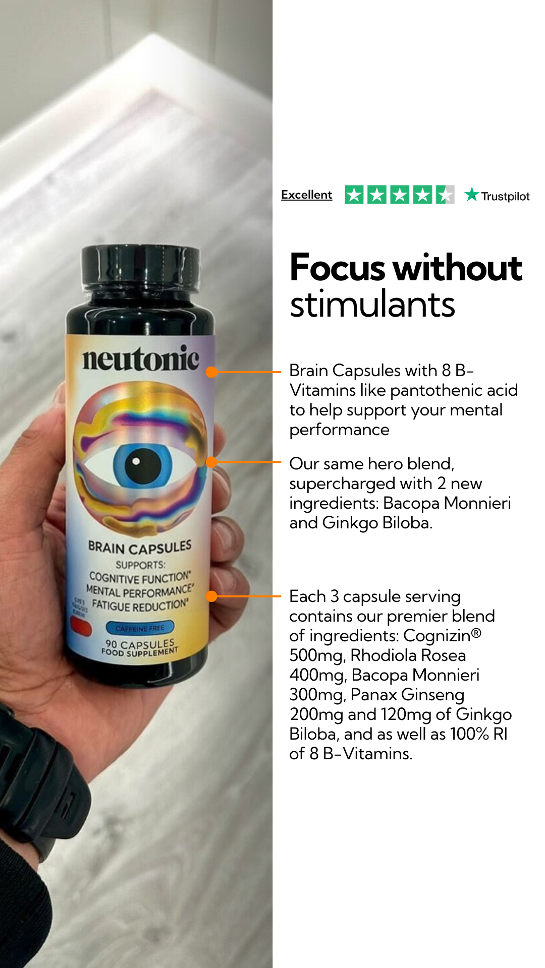 Neutonic Facebook ad
