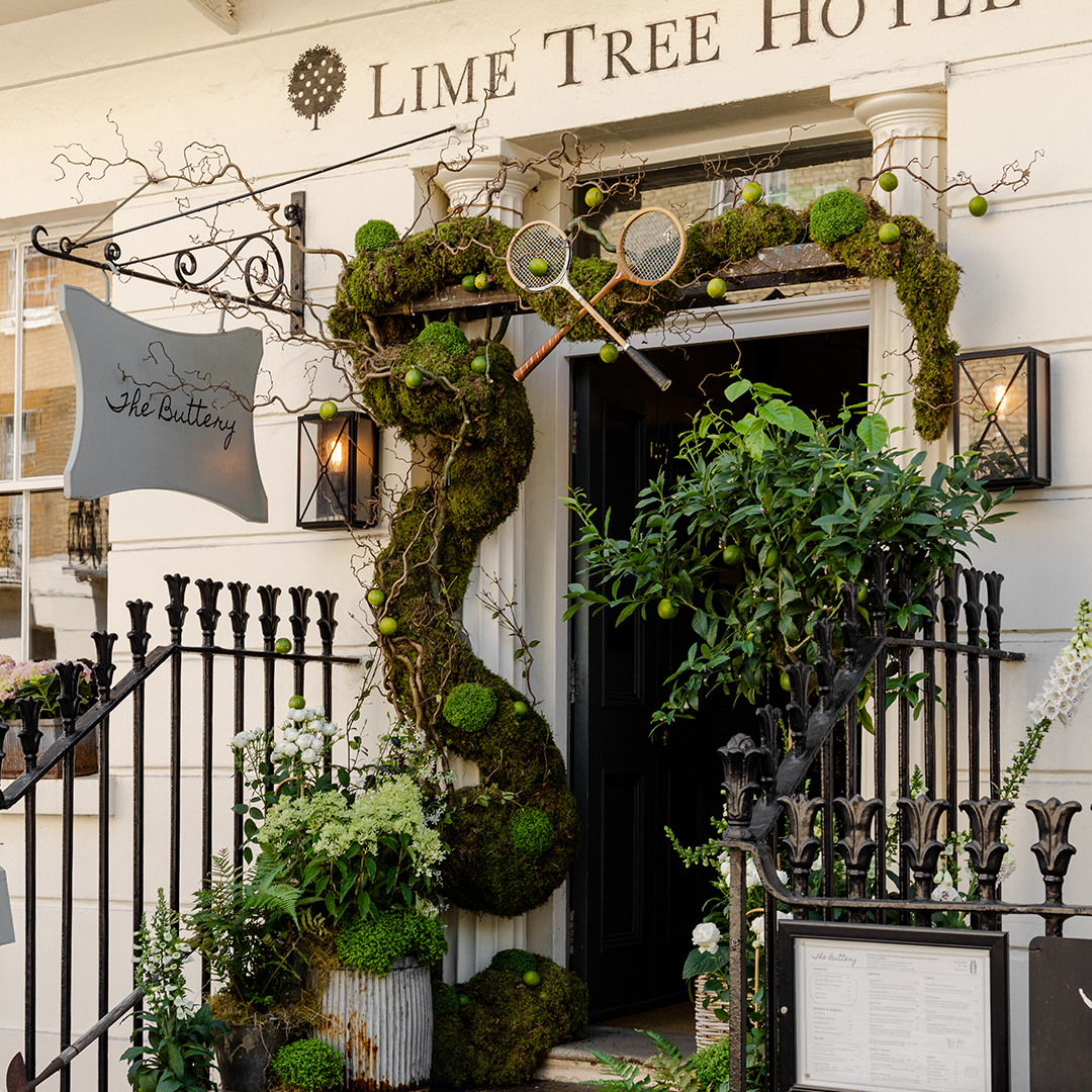 Elizabeth Marsh Floral Design Facebook ad: Lime Street Hotel - our entry this year…