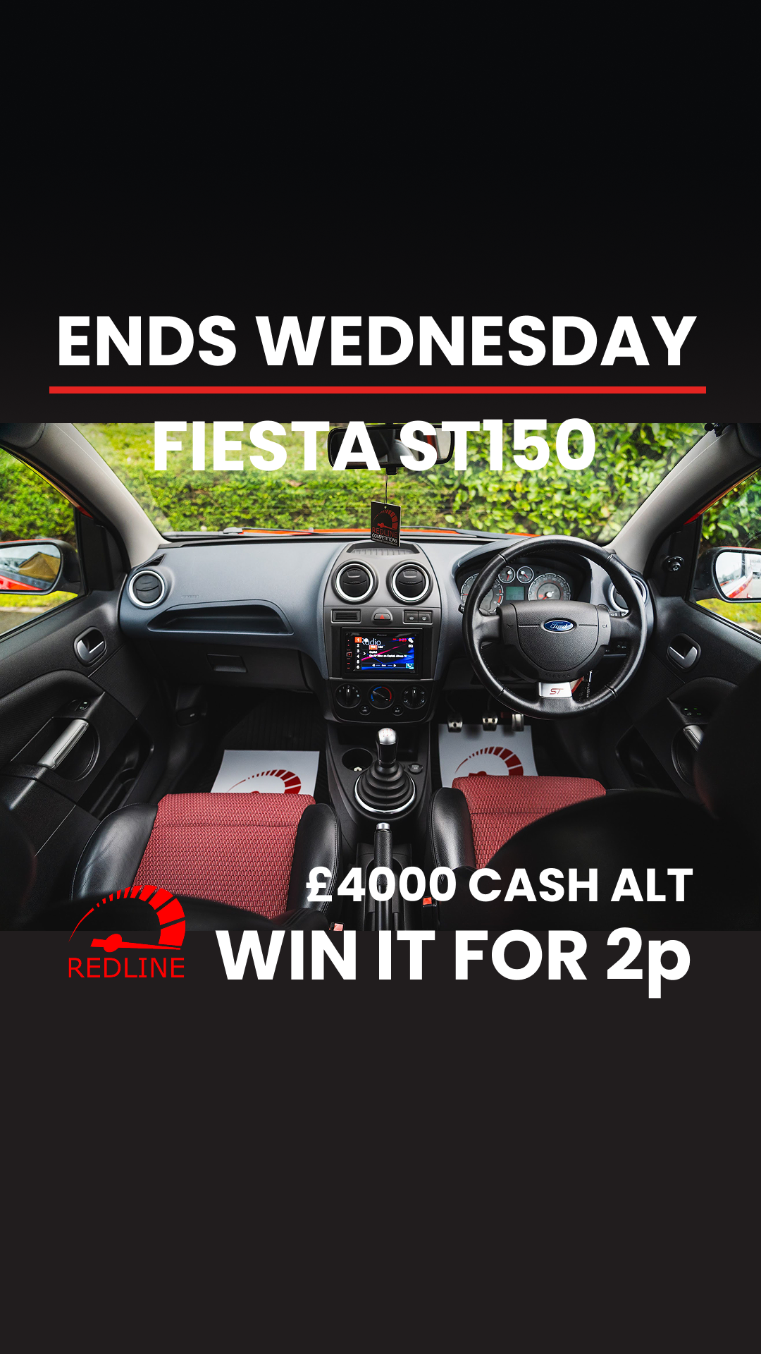 Redline Competitions Facebook ad