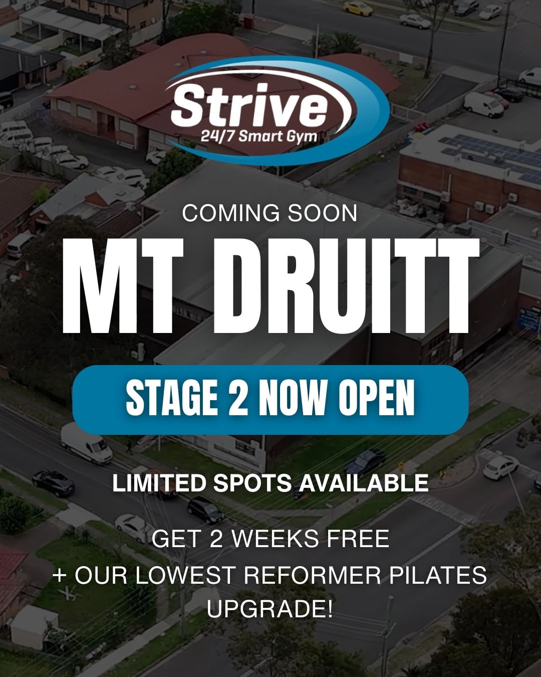 Strive Fitness Mount Druitt Facebook ad