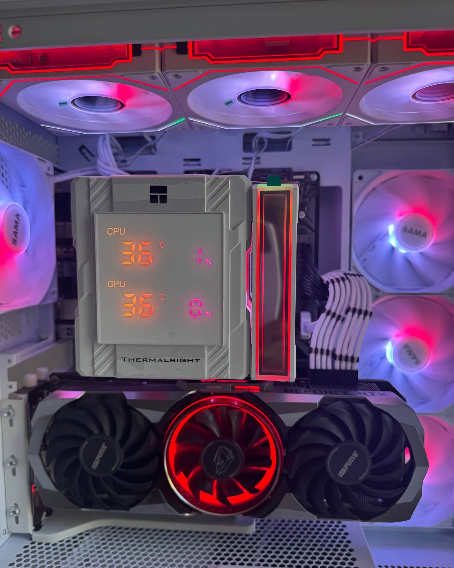 DG Serge Facebook ad: NVIDIA RTX 3070 | Ryzen 5 | 24GB RAM | White RGB Build