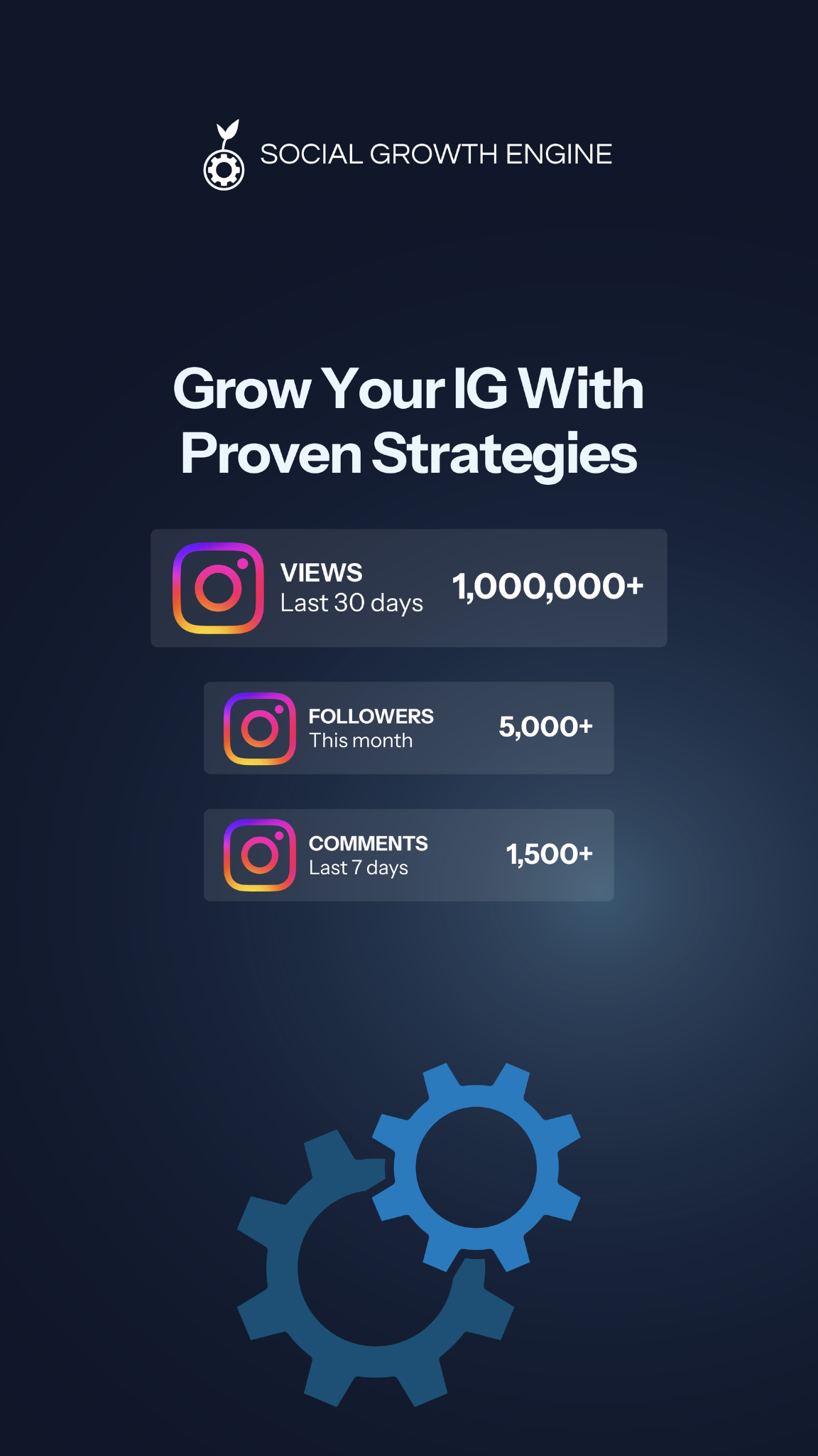 Social Growth Engine. Facebook ad