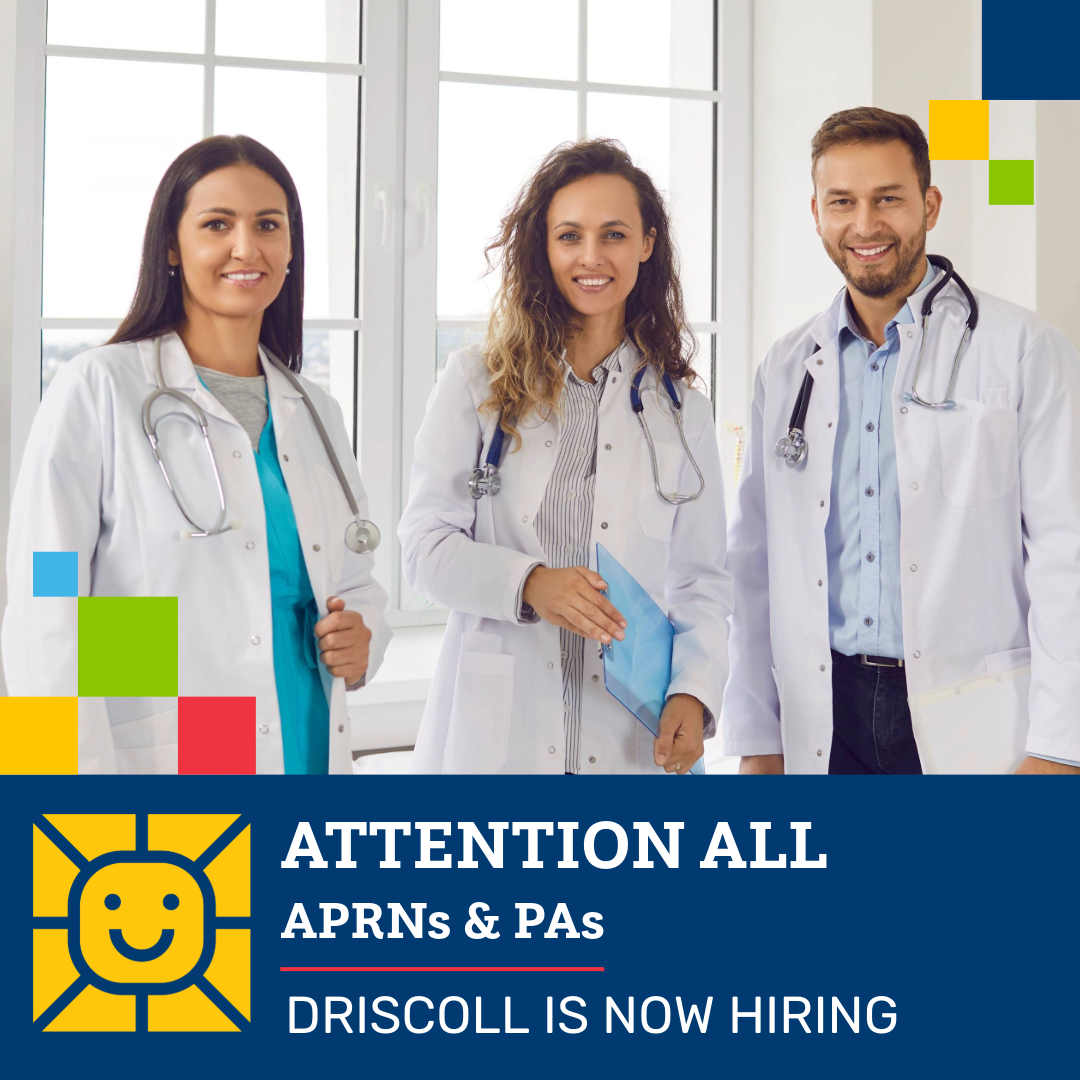 Driscoll Children's Hospital Facebook ad: Together, we heal.