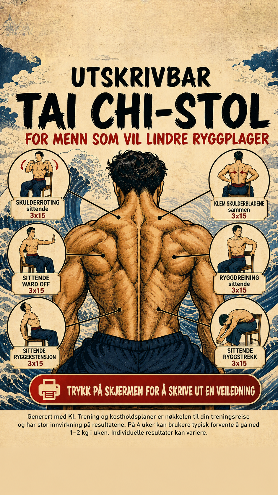 Mike's Strength Challenge Facebook ad